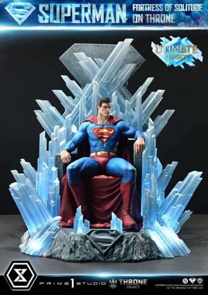 DC Comics Throne Legacy Collection Statue 1/4 Superman Fortress of Solitude on Throne (Design by Gabriele Dell'Otto) Ultimate Version 52 cm – Bild 22
