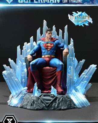 DC Comics Throne Legacy Collection Statue 1/4 Superman Fortress of Solitude on Throne (Design by Gabriele Dell'Otto) Ultimate Bonus Version 52 cm
