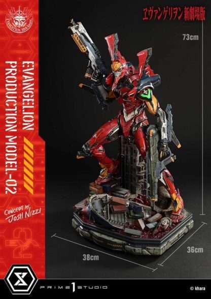 Rebuild of Evangelion Ultimate Diorama Masterline Series Statue Evangelion Production Model-02 (Concept By Josh Nizzi) Deluxe Version 73 cm – Bild 11