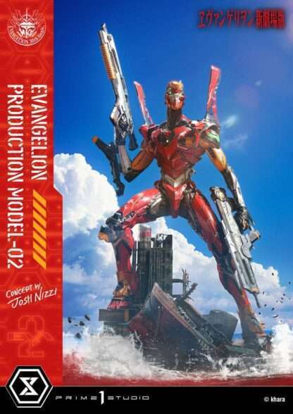 Rebuild of Evangelion Ultimate Diorama Masterline Series Statue Evangelion Production Model-02 (Concept By Josh Nizzi) Deluxe Version 73 cm – Bild 23