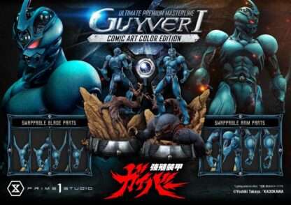 Guyver - The Bioboosted Armor Ultimate Premium Masterline Series Statue 1/4 Guyver I Comic Art Color Edition 82 cm – Bild 7