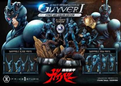 Guyver - The Bioboosted Armor Ultimate Premium Masterline Series Statue 1/4 Guyver I Comic Art Color Edition Ultimate Version 82 cm – Bild 11