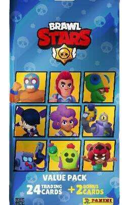 Brawl Stars Trading Cards Fat Packs Display (10)