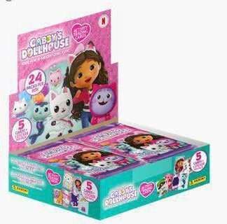 Gabby's Dollhouse: Time for a Meow-Zing fun Trading Cards Flow Packs Display (24)