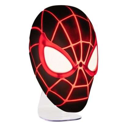 Spider-Man 3D LED Leuchte Miles Morales Mask – Bild 6