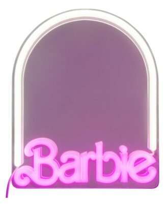 Barbie Wand-Spiegel Neon 27 cm