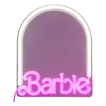 Barbie Wand-Spiegel Neon 27 cm