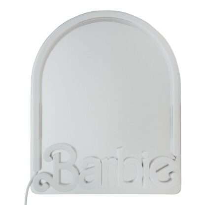 Barbie Wand-Spiegel Neon 27 cm – Bild 6