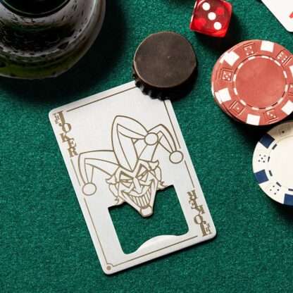 DC Comics Flaschenöffner Joker Playing Card 8 cm