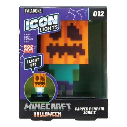 Minecraft Icons Leuchte Zombie Jack O Lantern 10 cm – Bild 2