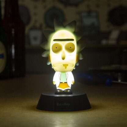 Rick & Morty 3D Icon Lampe Rick 10 cm – Bild 3