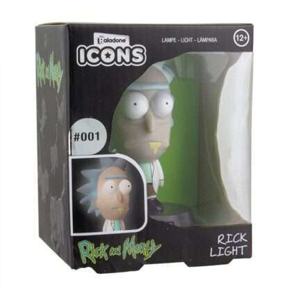 Rick & Morty 3D Icon Lampe Rick 10 cm – Bild 4