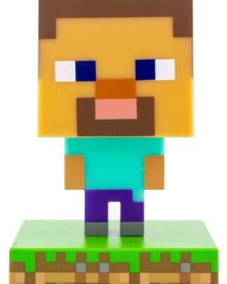 Minecraft 3D Icon Lampe Steve