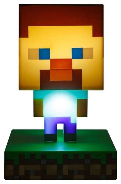 Minecraft 3D Icon Lampe Steve – Bild 2