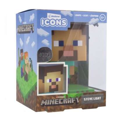 Minecraft 3D Icon Lampe Steve – Bild 3