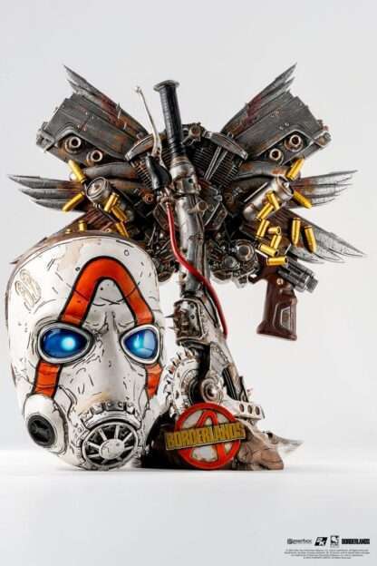 Borderlands Replik 1/1 Scale Art Mask Psycho Bandit 46 cm – Bild 19
