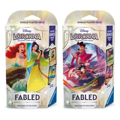 Disney Lorcana TCG Fabled Starter Decks Display (8) *Englische Edition*