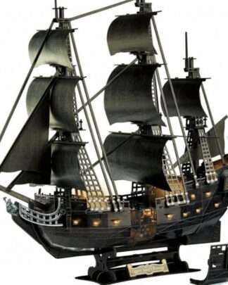Pirates of the Caribbean: Salazars Rache 3D Puzzle Black Pearl LED Edition