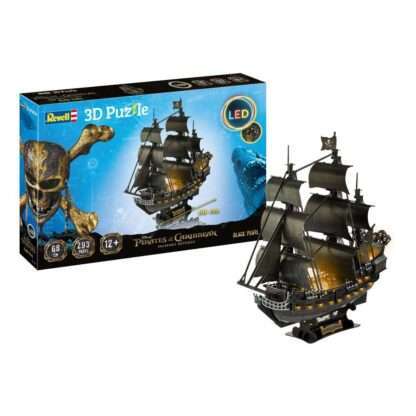 Pirates of the Caribbean: Salazars Rache 3D Puzzle Black Pearl LED Edition – Bild 2