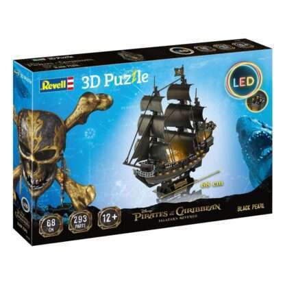 Pirates of the Caribbean: Salazars Rache 3D Puzzle Black Pearl LED Edition – Bild 3