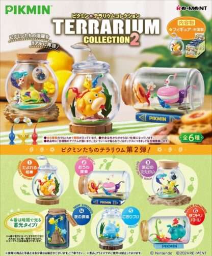 Pikmin Minifiguren 6 cm Terrarium Collection 2 Display (6) - Beschädigte Verpackung