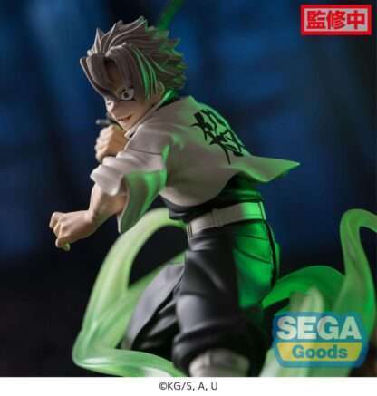 Demon Slayer: Kimetsu no Yaiba Xross Link Anime PVC Statue Sanemi Shinazugawa Hashira Training Arc 12 cm - Beschädigte Verpackung – Bild 3