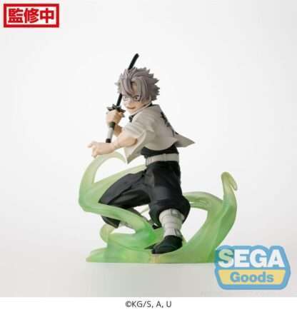 Demon Slayer: Kimetsu no Yaiba Xross Link Anime PVC Statue Sanemi Shinazugawa Hashira Training Arc 12 cm - Beschädigte Verpackung – Bild 7