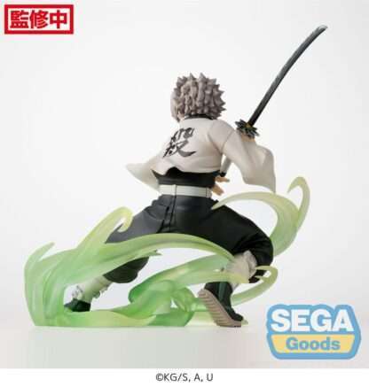 Demon Slayer: Kimetsu no Yaiba Xross Link Anime PVC Statue Sanemi Shinazugawa Hashira Training Arc 12 cm - Beschädigte Verpackung – Bild 8