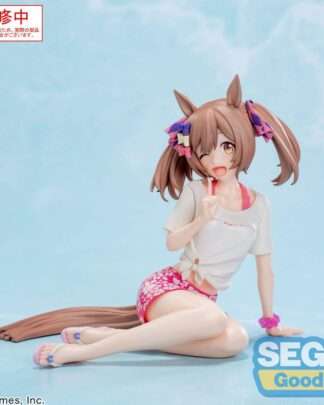 Uma Musume Pretty Derby Yumemirize PVC Statue Smart Falcon Gaze on Me! 14 cm