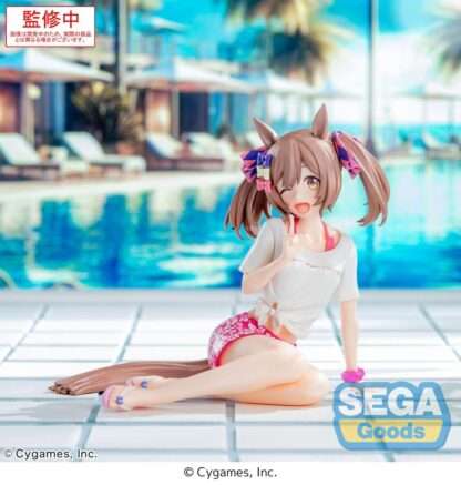Uma Musume Pretty Derby Yumemirize PVC Statue Smart Falcon Gaze on Me! 14 cm – Bild 2