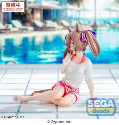 Uma Musume Pretty Derby Yumemirize PVC Statue Smart Falcon Gaze on Me! 14 cm – Bild 5