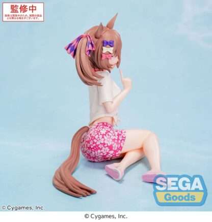 Uma Musume Pretty Derby Yumemirize PVC Statue Smart Falcon Gaze on Me! 14 cm – Bild 6