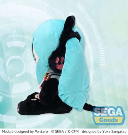 Hatsune Miku Project Diva Arcade Future Tone Fuwa Petit Plüschfigur Hatsune Miku Kitty Cat LL 30 cm – Bild 2