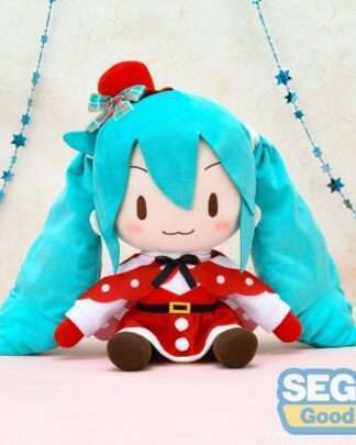 Character Vocal Series 01: Hatsune Miku Fuwa Petit Plüschfigur Hatsune Miku Christmas LL 35 cm