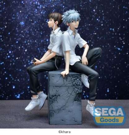 Rebuild of Evangelion Luminasta PVC Statue Shinji & Kaworu Evangelion: New Theatrical Edition Shinji Ver. 17 cm – Bild 2