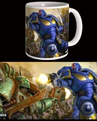Warhammer 40K Tasse Ultramarines VS Nurgle