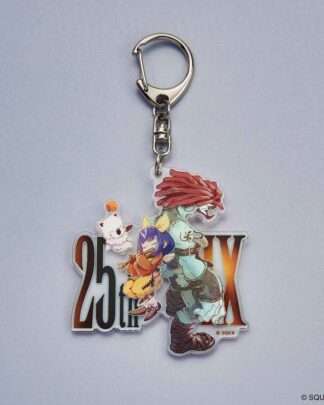 Final Fantasy IX Acryl-Schlüsselanhänger 25th Anniversary Eiko & Salamander