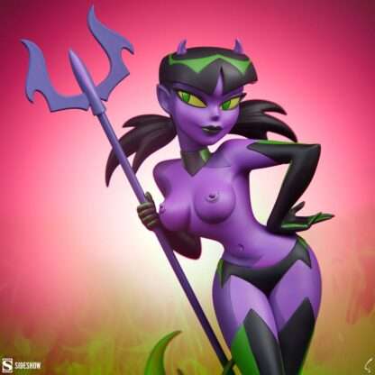 Original Artist Series Statue Devil Girl (Purple and Green Variant) 30 cm – Bild 3