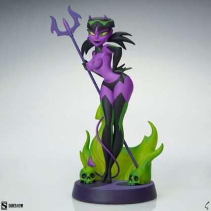 Original Artist Series Statue Devil Girl (Purple and Green Variant) 30 cm – Bild 8