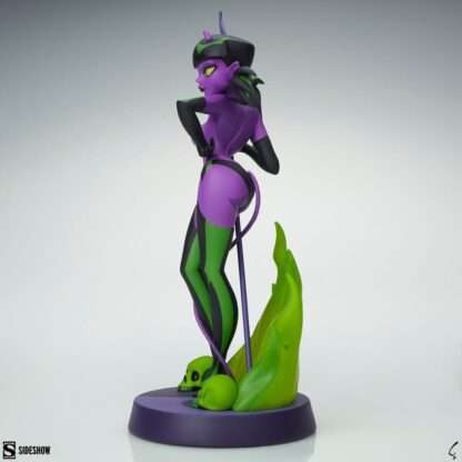 Original Artist Series Statue Devil Girl (Purple and Green Variant) 30 cm – Bild 9