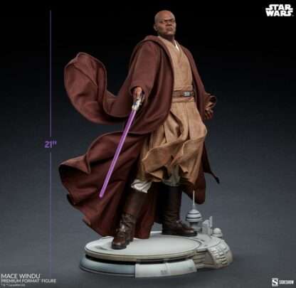 Star Wars Episode III Premium Format Figur Mace Windu 53 cm - Beschädigte Verpackung – Bild 8