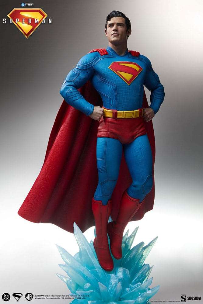 Superman (2025) Premium Format Statuen Superman 61 cm & Krypto 23 cm Bundle (2) – Bild 5