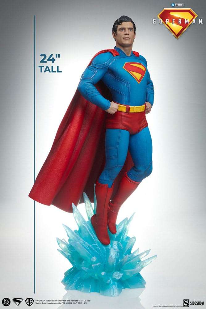 Superman (2025) Premium Format Statuen Superman 61 cm & Krypto 23 cm Bundle (2) – Bild 6