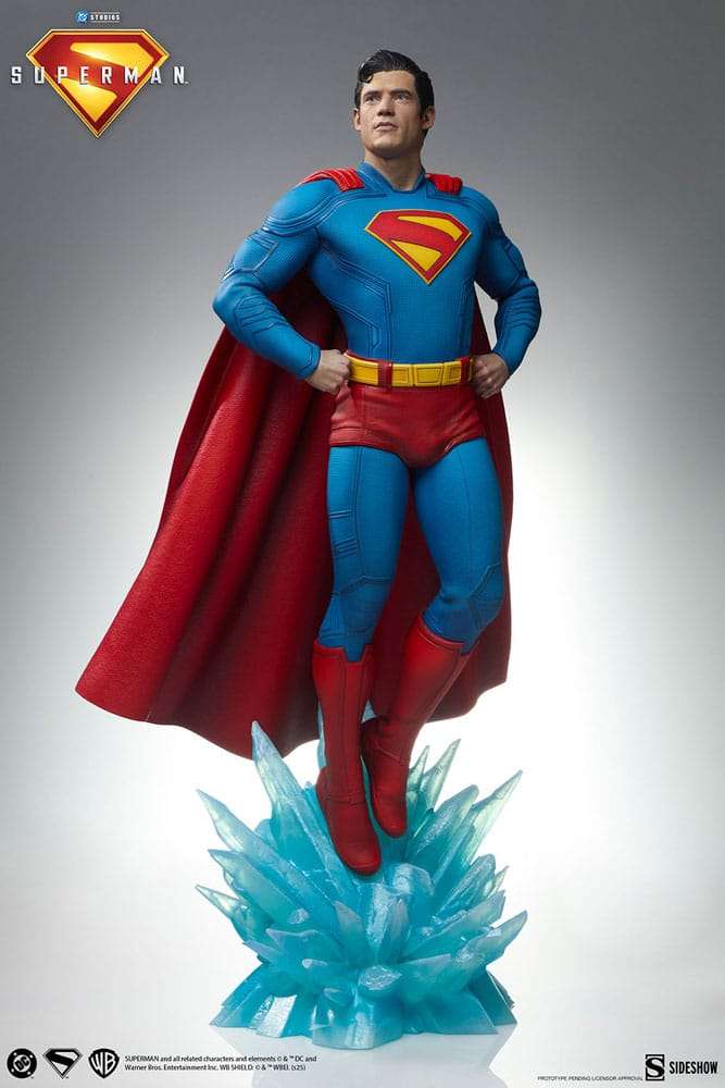 Superman (2025) Premium Format Statuen Superman 61 cm & Krypto 23 cm Bundle (2) – Bild 8