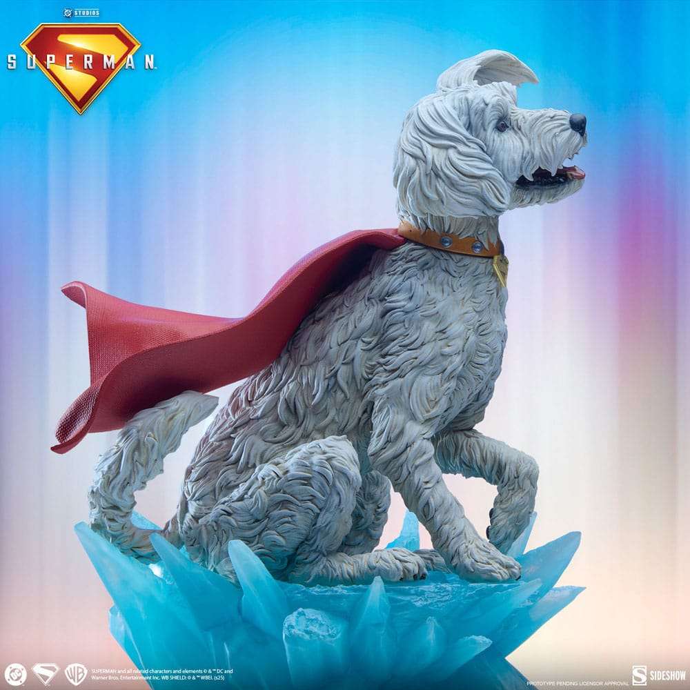 Superman (2025) Premium Format Statuen Superman 61 cm & Krypto 23 cm Bundle (2) – Bild 16