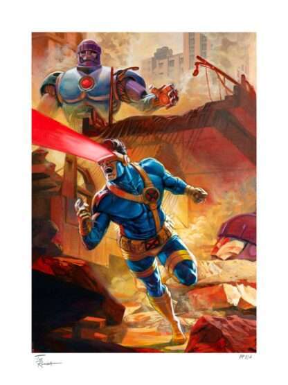 Marvel X-Men Kunstdruck Cyclops 61 x 46 cm - ungerahmt