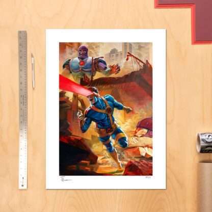 Marvel X-Men Kunstdruck Cyclops 61 x 46 cm - ungerahmt – Bild 2