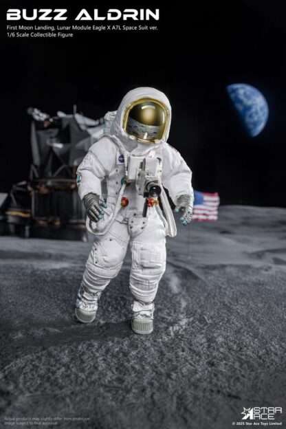 NASA Apollo 11 Actionfigur 1/6 Buzz Aldrin 30 cm – Bild 3