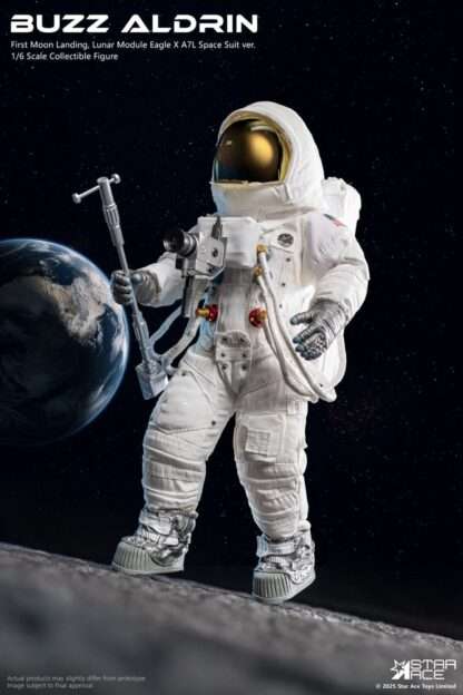 NASA Apollo 11 Actionfigur 1/6 Buzz Aldrin 30 cm – Bild 5