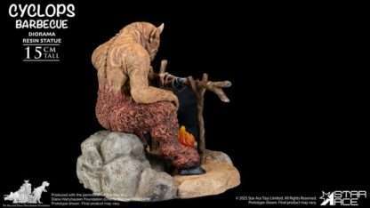 Ray Harryhausen Diorama 1/8 Cyclops Barbecue Scene 17 cm – Bild 9